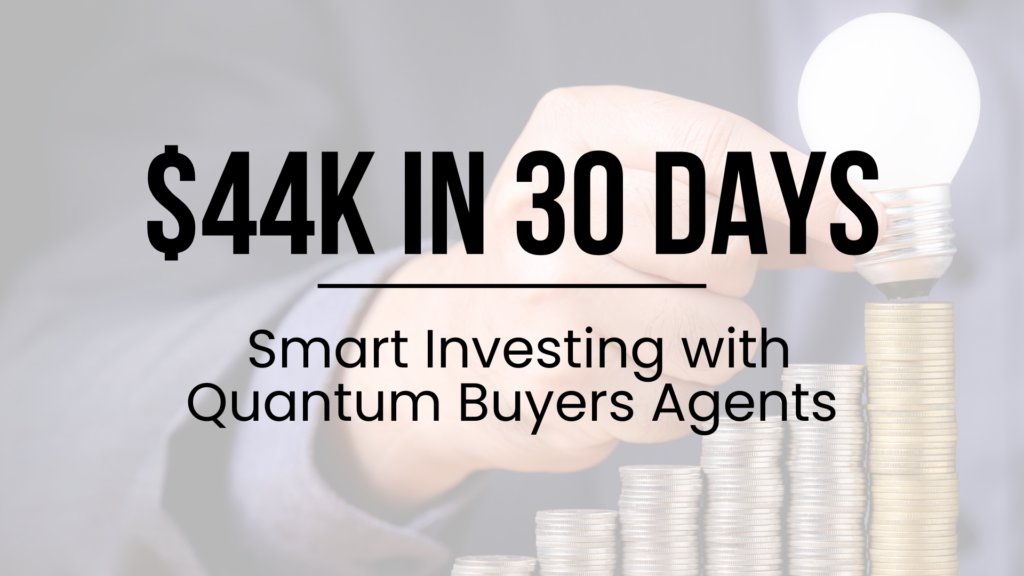 Investment property secured by Quantum Buyers Agents in a competitive market