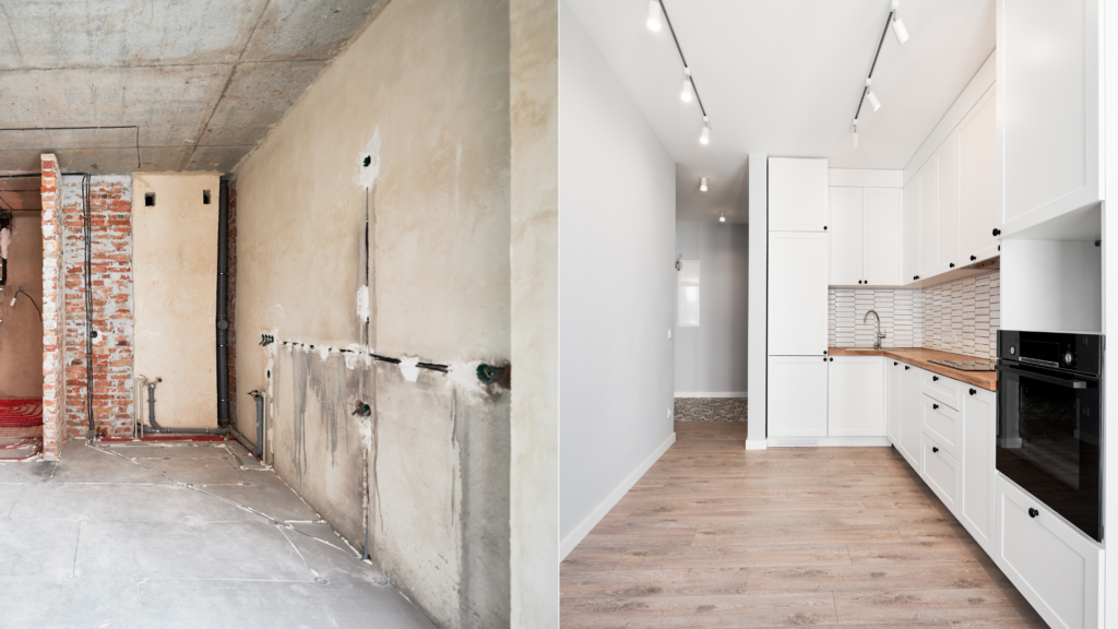 Off-market property uplift through strategic renovations.